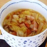 生姜たっぷり野菜スープ